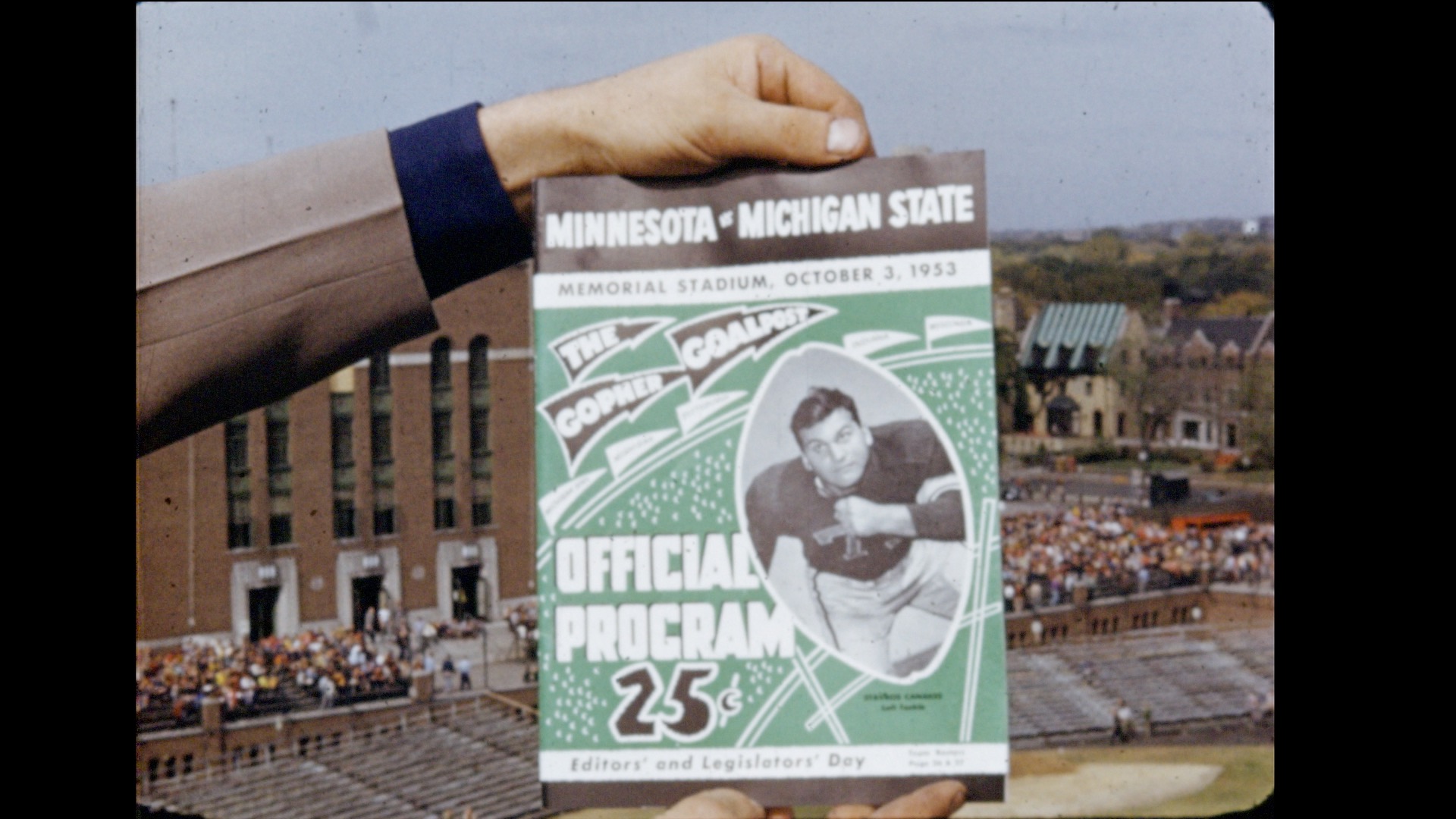 MSC Football vs. Minnesota, 1953