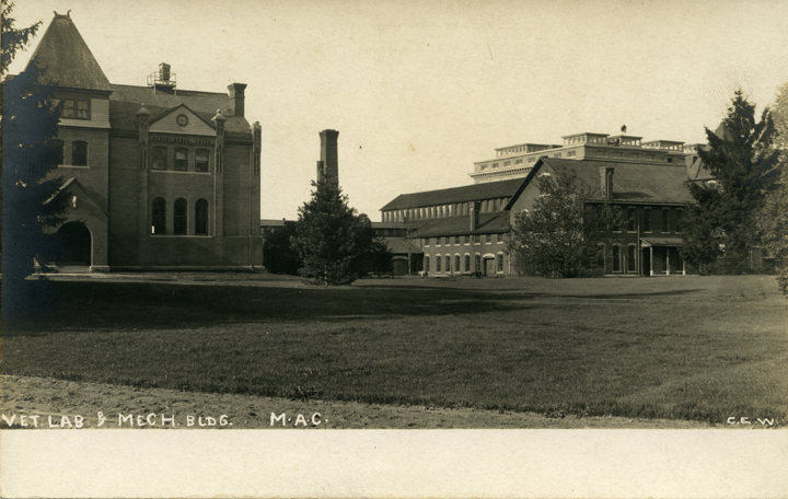 Veterinary Laboratory and the Mechanical Building