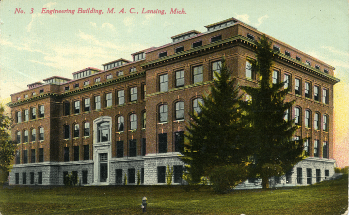 Engineering Building, circa 1917