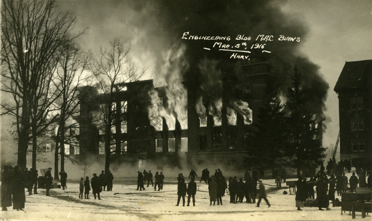 Engineering Building fire, 1916
