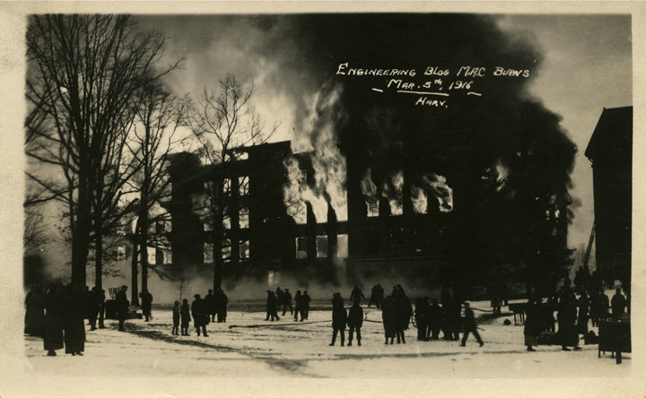 Engineering Building fire, 1916