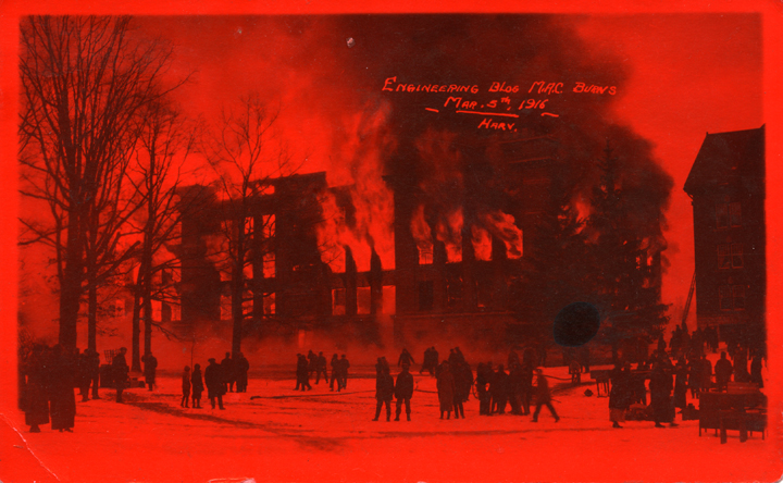 Engineering Building fire, 1916