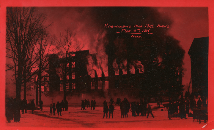 Engineering Building fire, 1916
