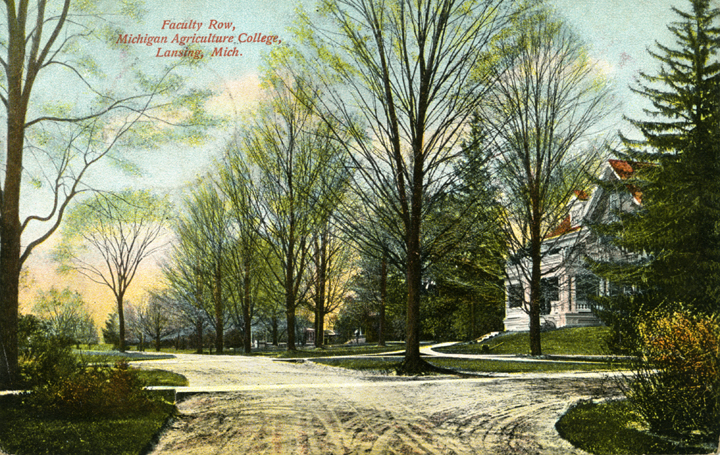 House of Faculty Row, ca. 1908