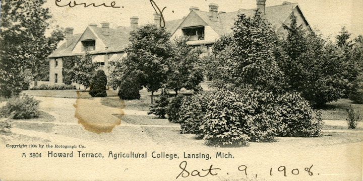 Howard Terrace, ca. 1904