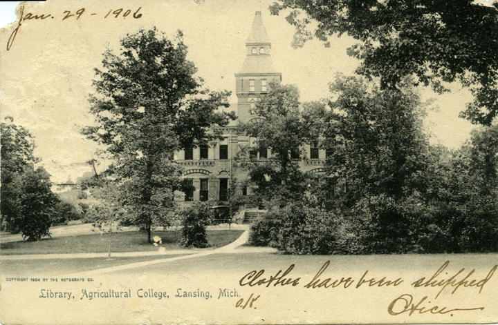 M.A.C. Library (Linton Hall), ca. 1904