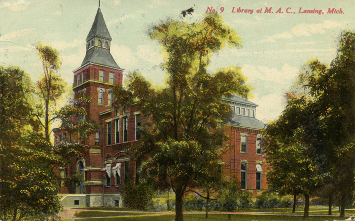 M.A.C. Library (Linton Hall), ca. 1910