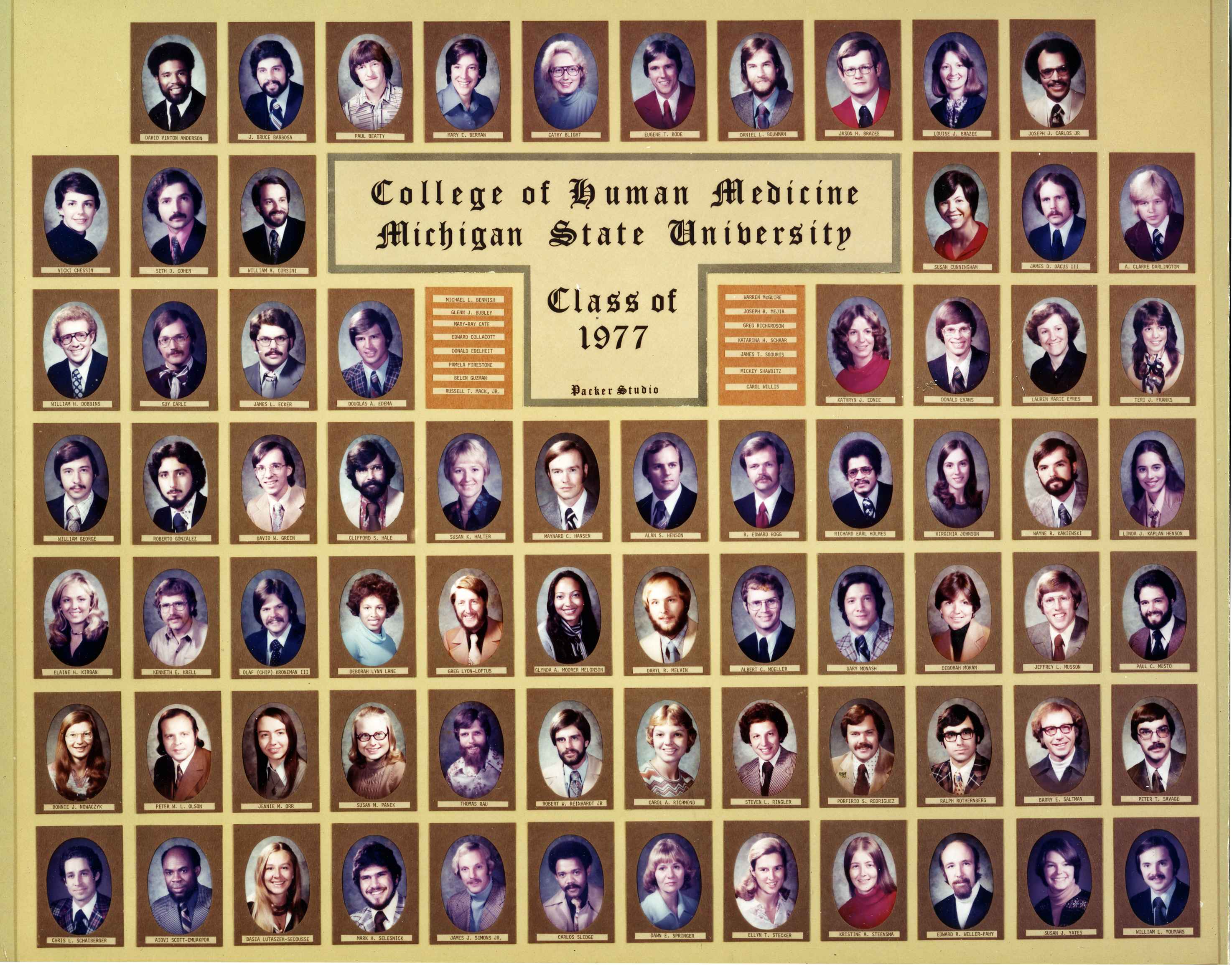 College of Human Medicine
<br />Class of 1977 College of Human Medicine
<br />Class of 1977