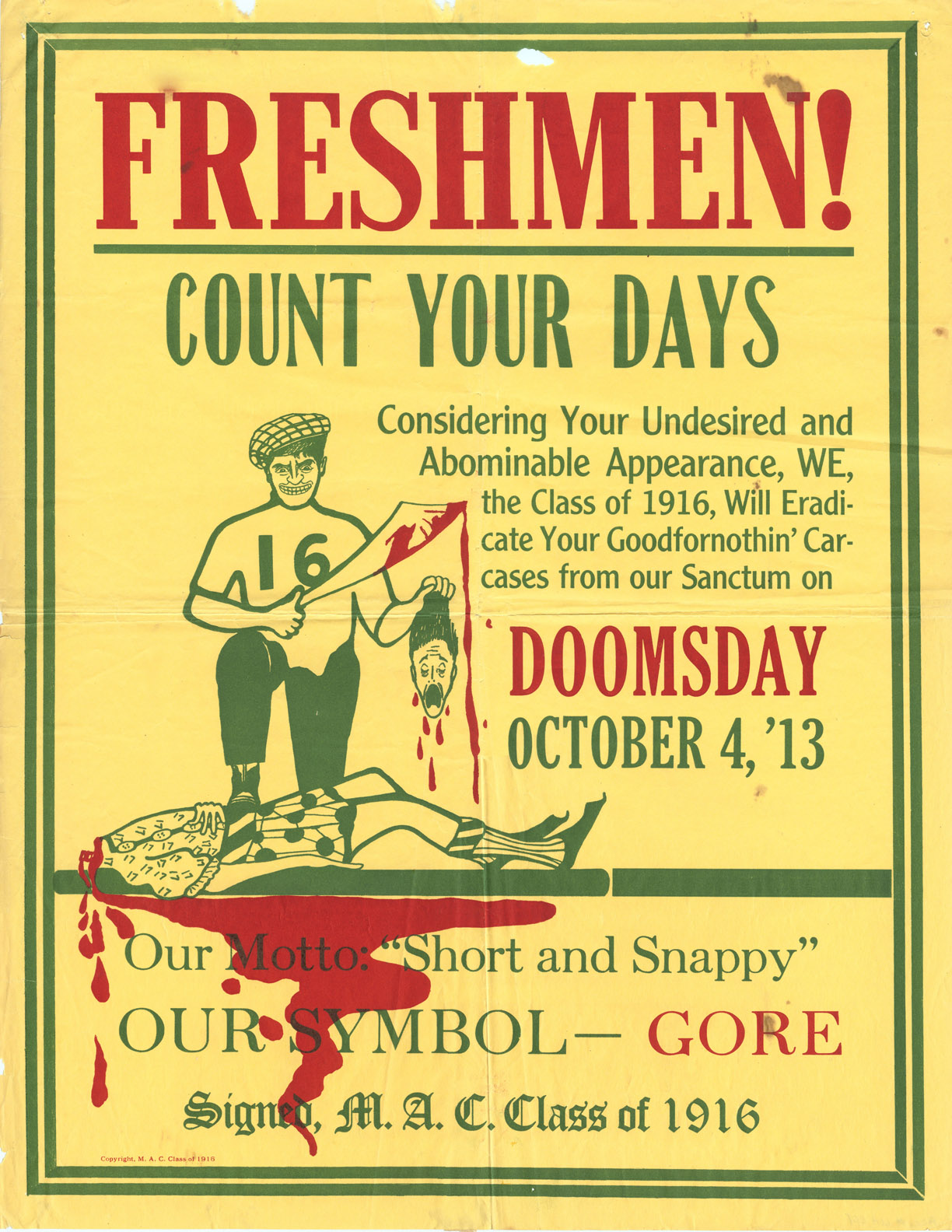 Historical Class Rivalries at MSU