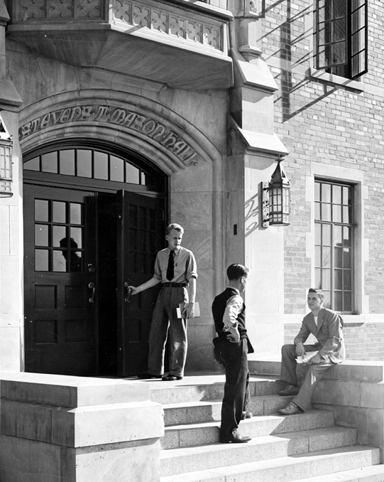 The Steps of Mason Hall