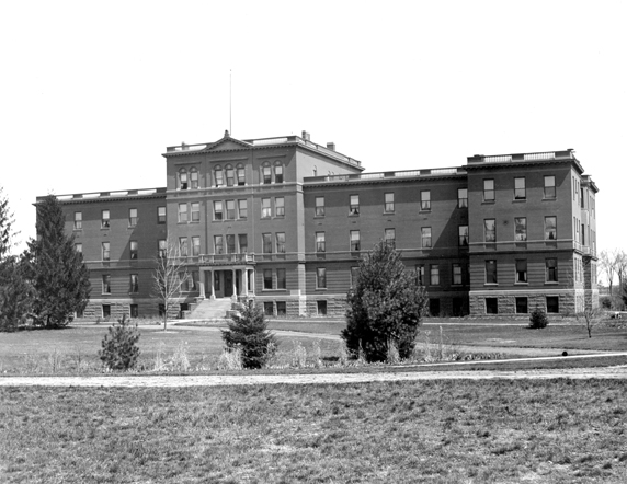 A Front View of Morrill Hall