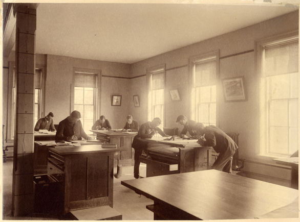 Drawing Room in the Engineering Building, 1893