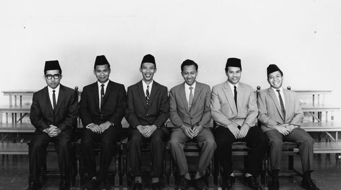 Indonesian Students Club Group Photograph, 1961 Indonesian Students Club Group Photograph, 1961
