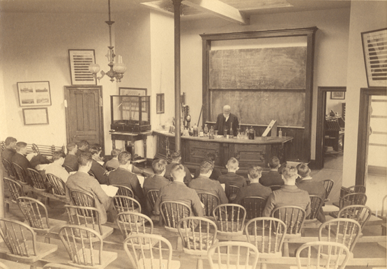 Professor Kedzie lectures on gasoline, 1892