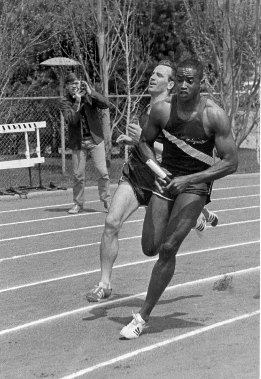 Gene Washington running, 1968
Gene Washington running, 1968
