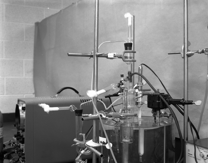 Equipment used by Barnett Rosenberg, 1965