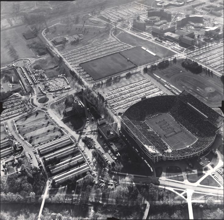 (M) Aerial view of Shaw Lane Power Plant 