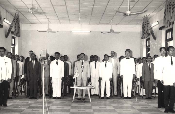 Vietnam Bureau of Investigation officers' graduation, 1959