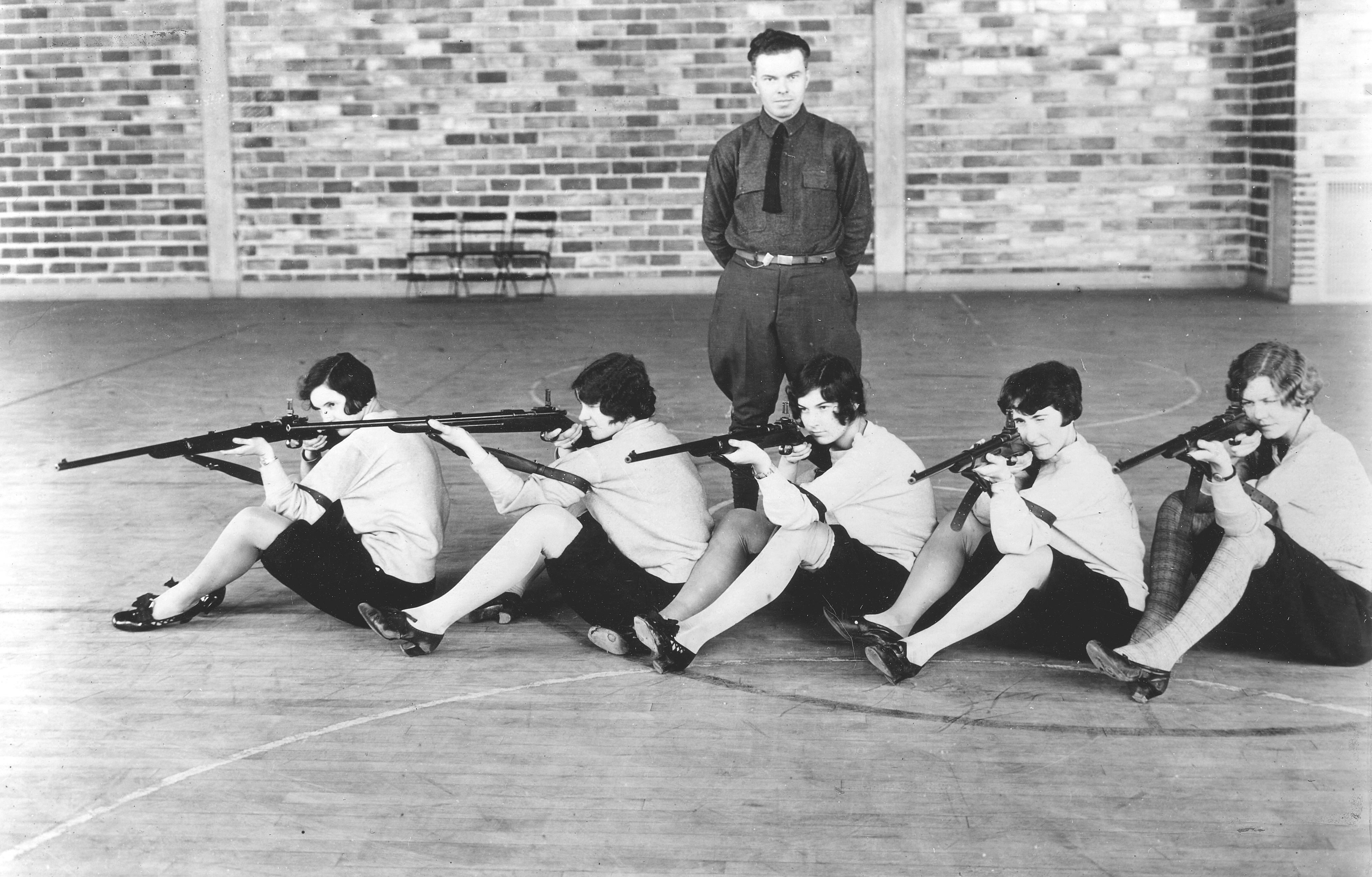 Women's Rifle Team, c. 1920s Women's Rifle Team, c. 1920s