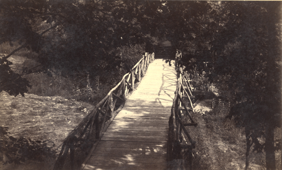 Campus bridge, date unknown