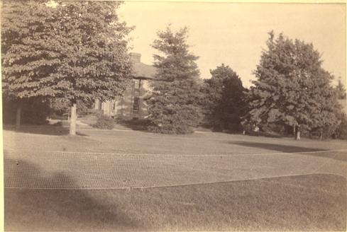 The President's residence, 1885