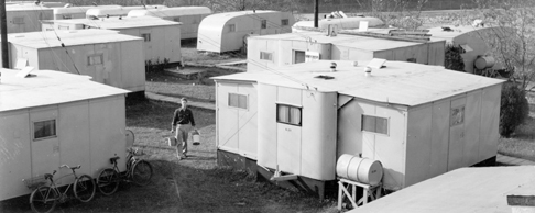 War veteran trailers, date unknown