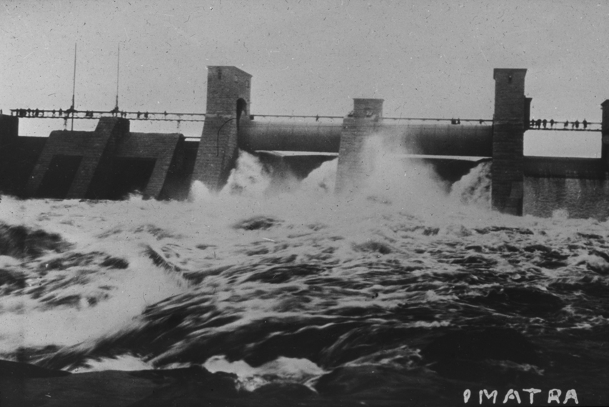 Dam in Imatra, Finland, undated