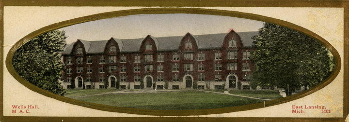 Wells Hall, date unknown