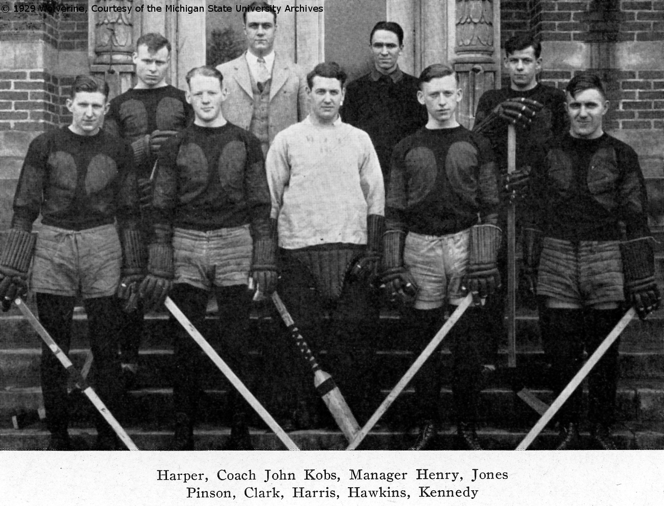 Ice Hockey Team, 1929 Ice Hockey Team, 1929