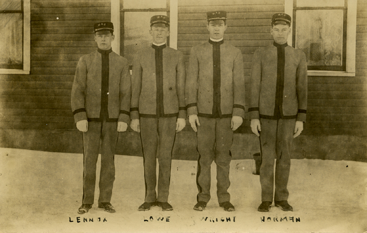 Four Cadets, 1910