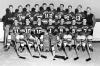 A team photo of the men's hockey team, 1950 ca.
