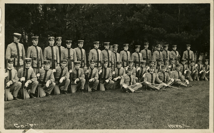 Cadet Corps F, ca. 1910