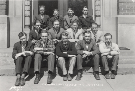 Members of the Dairy Club, 1927