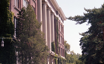 Agriculture Hall at an angle, undated