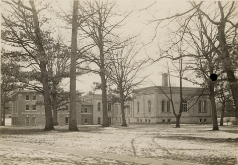 The Chemical Lab after construction of the east wing, ca. 1912
