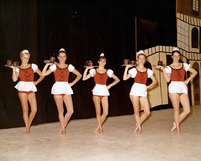 Cast members of "Great Shakes," 1970