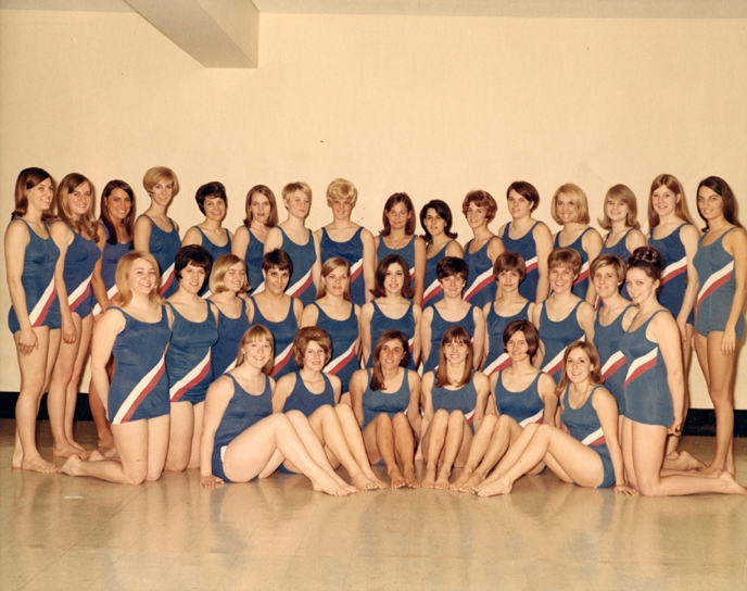 A team picture of Green Splash, 1968