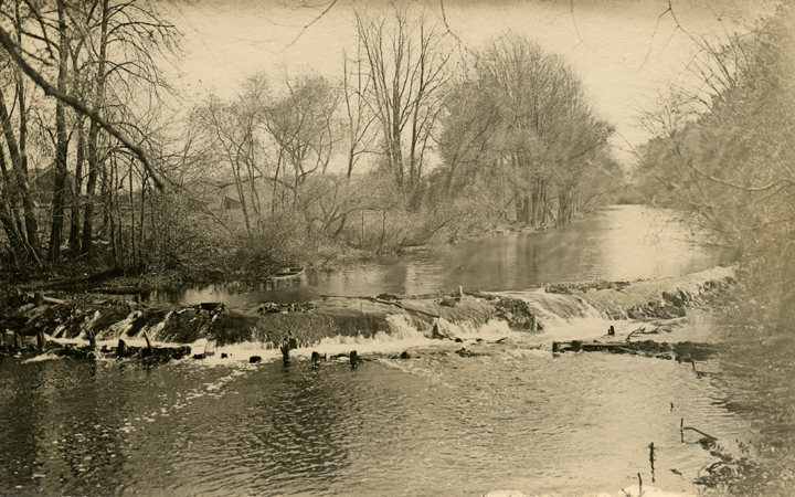 Red Cedar River dam, date unknown