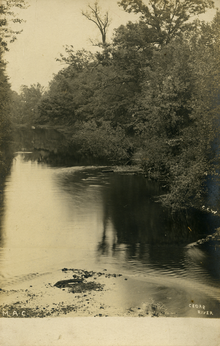 The Red Cedar River, date unknown