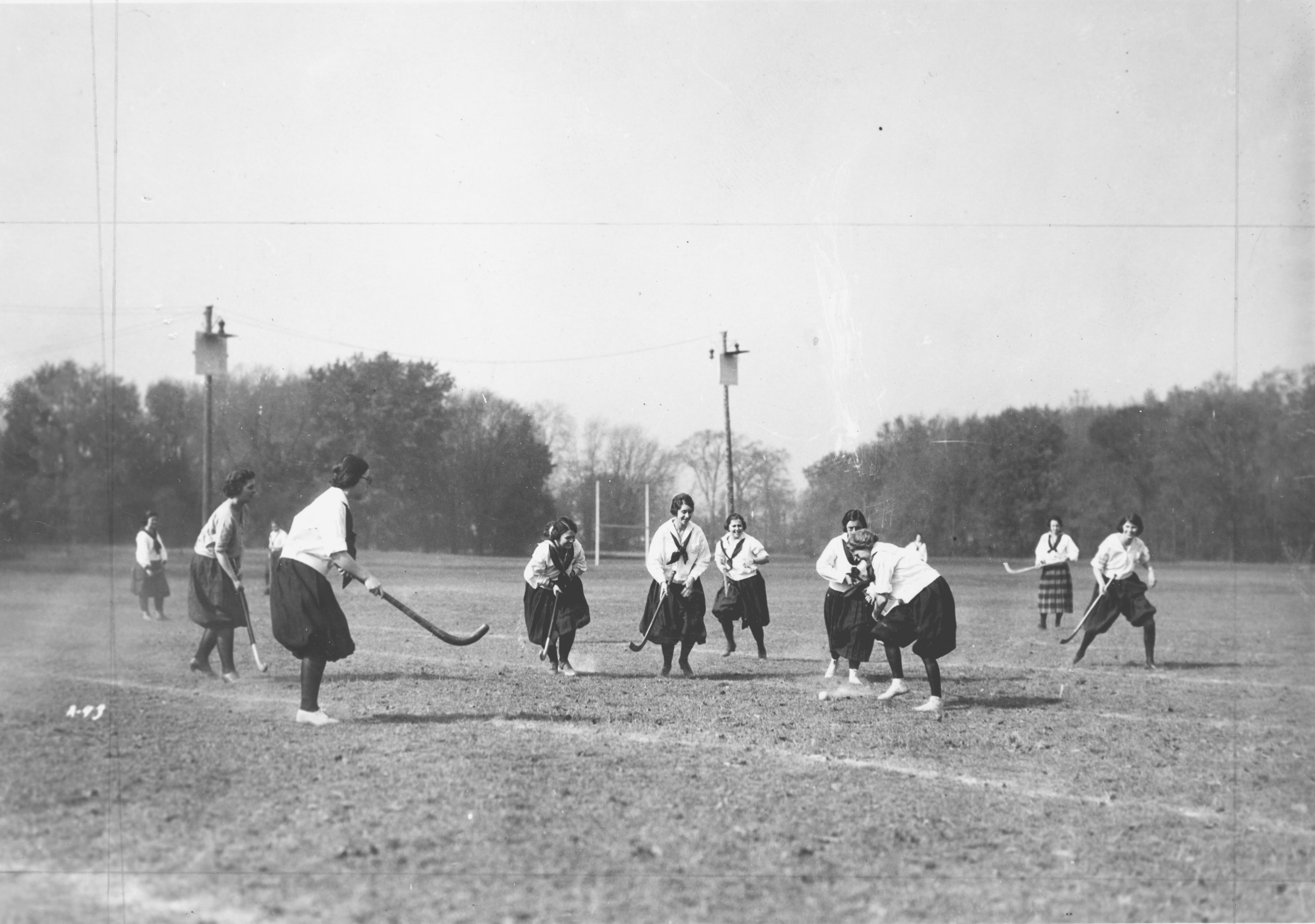 Women's Field Hockey, circa 1922 Women's Field Hockey, circa 1922