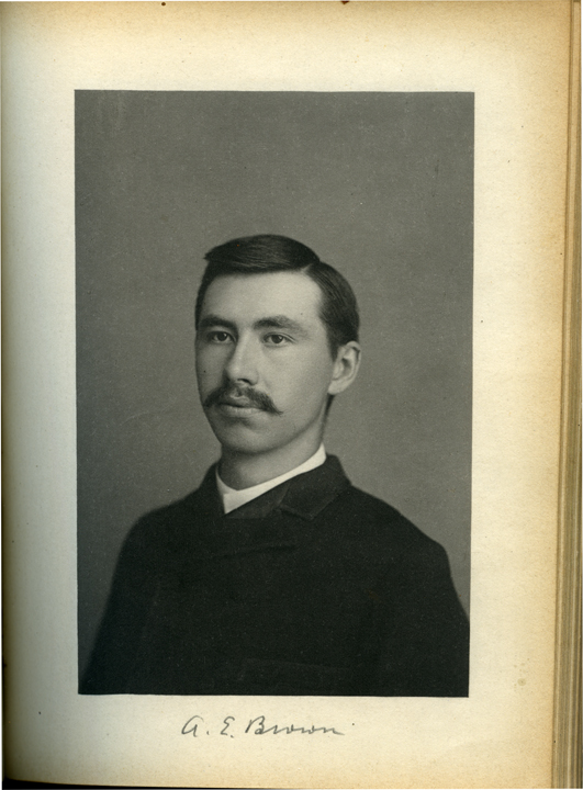 Albert E. Brown, 1886