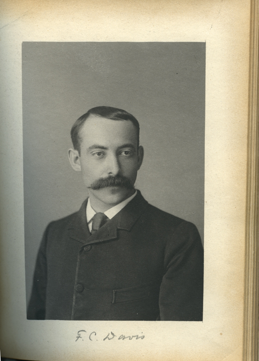 Fred C. Davis, 1886