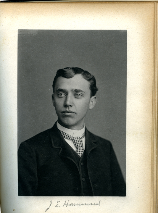 Jason E. Hammond, 1886