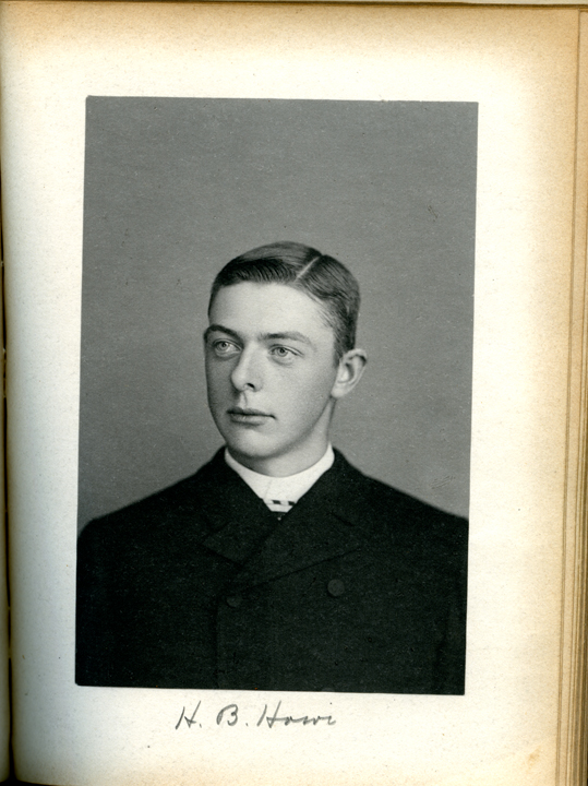 Harry B. Howe, 1886
