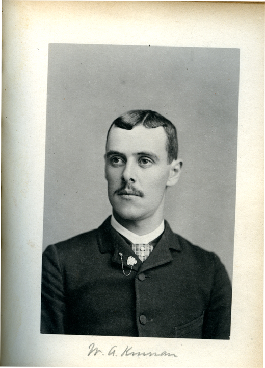 William A Kinnan, 1886