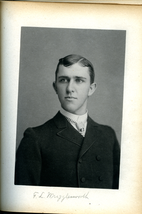 Frank L. Wriggelsworth, 1886 