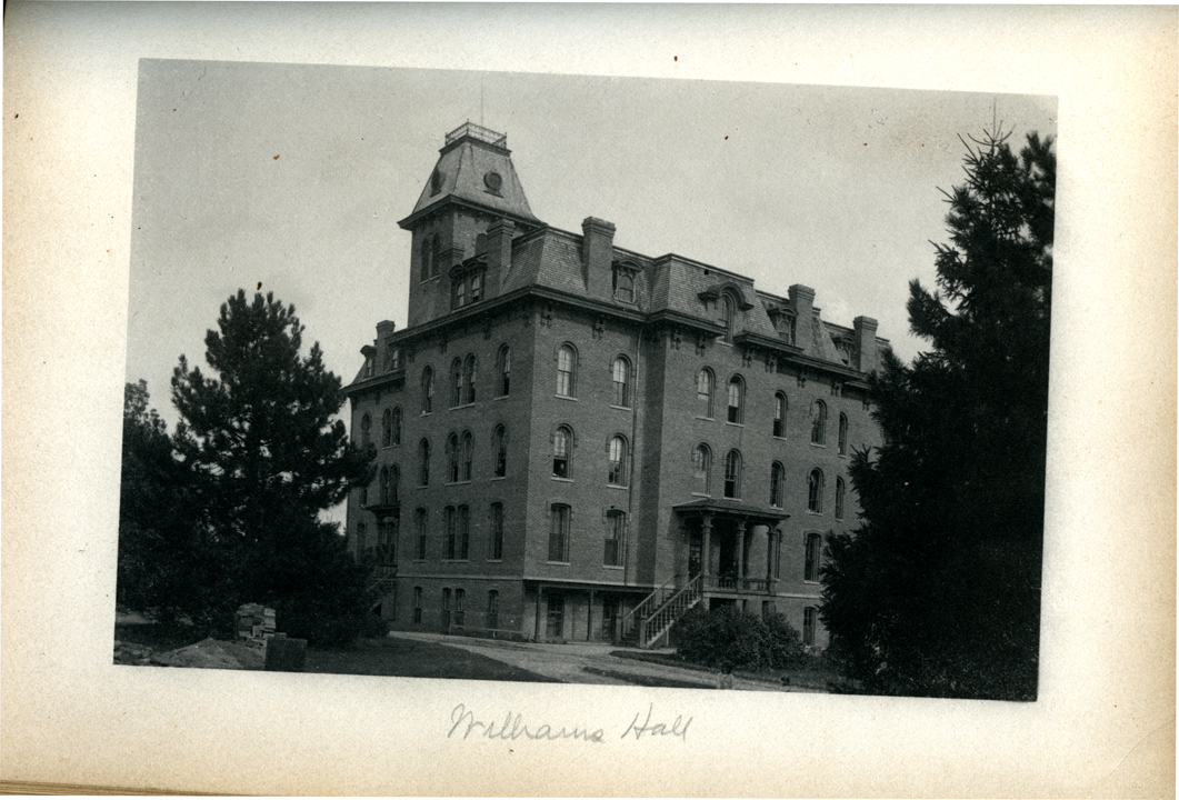 M.A.C. Williams Hall, 1886