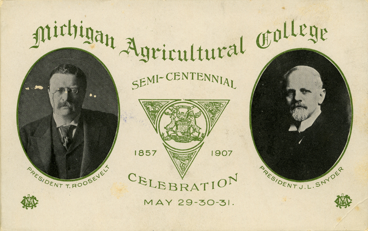 Semi-Centennial Postcard, 1907