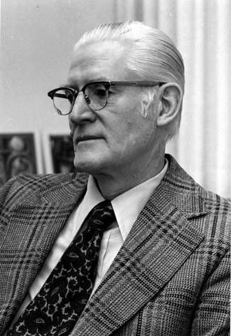 Portrait of Milton Muelder, 1973