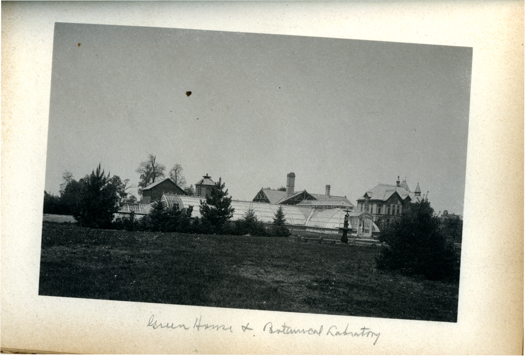 M.A.C. Green House & Botanical Laboratory, 1886